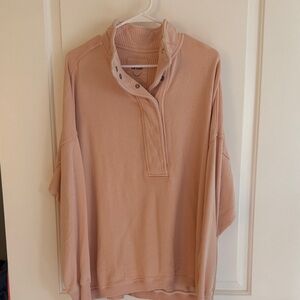 Aerie quarter snap sweatshirt